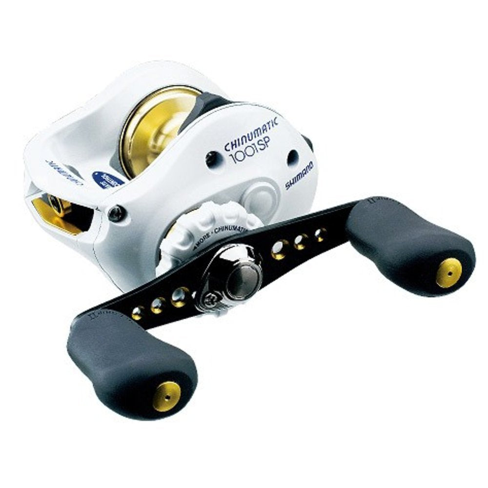 SHIMANO Chinu/Sea Bream Reel Double Axis 8 Chinumatic 1001SP Left Handle - BanzaiHobby