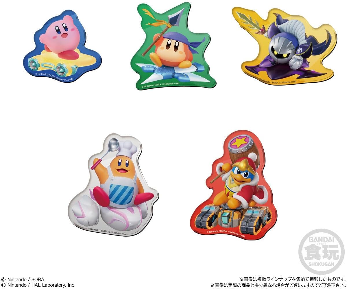 Bandai Kirby Air Riders Chara Magnets 1Box (14pcs) - Bandai Candy Banzai Hobby