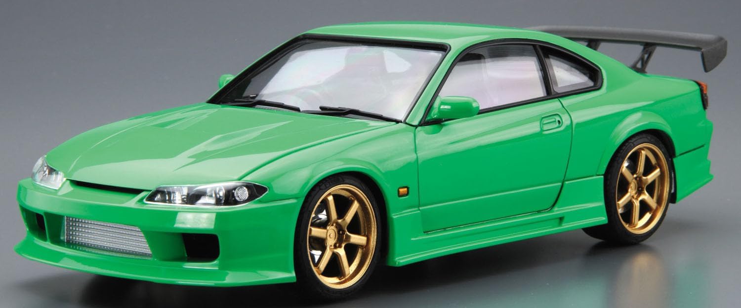 Aoshima 068793 1/24 Bunka Kyozai The Tuned Car Series No.42 Nissan Rodeck Style S15 Silvia '99