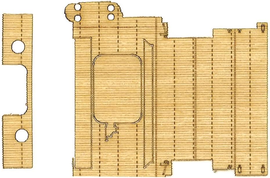 Fujimi Chibi Maru Fleet Series No. 10EX-2 Chibimaru Fleet Kaga Special Edition (Includes Etched Parts and Wooden Deck Stickers)