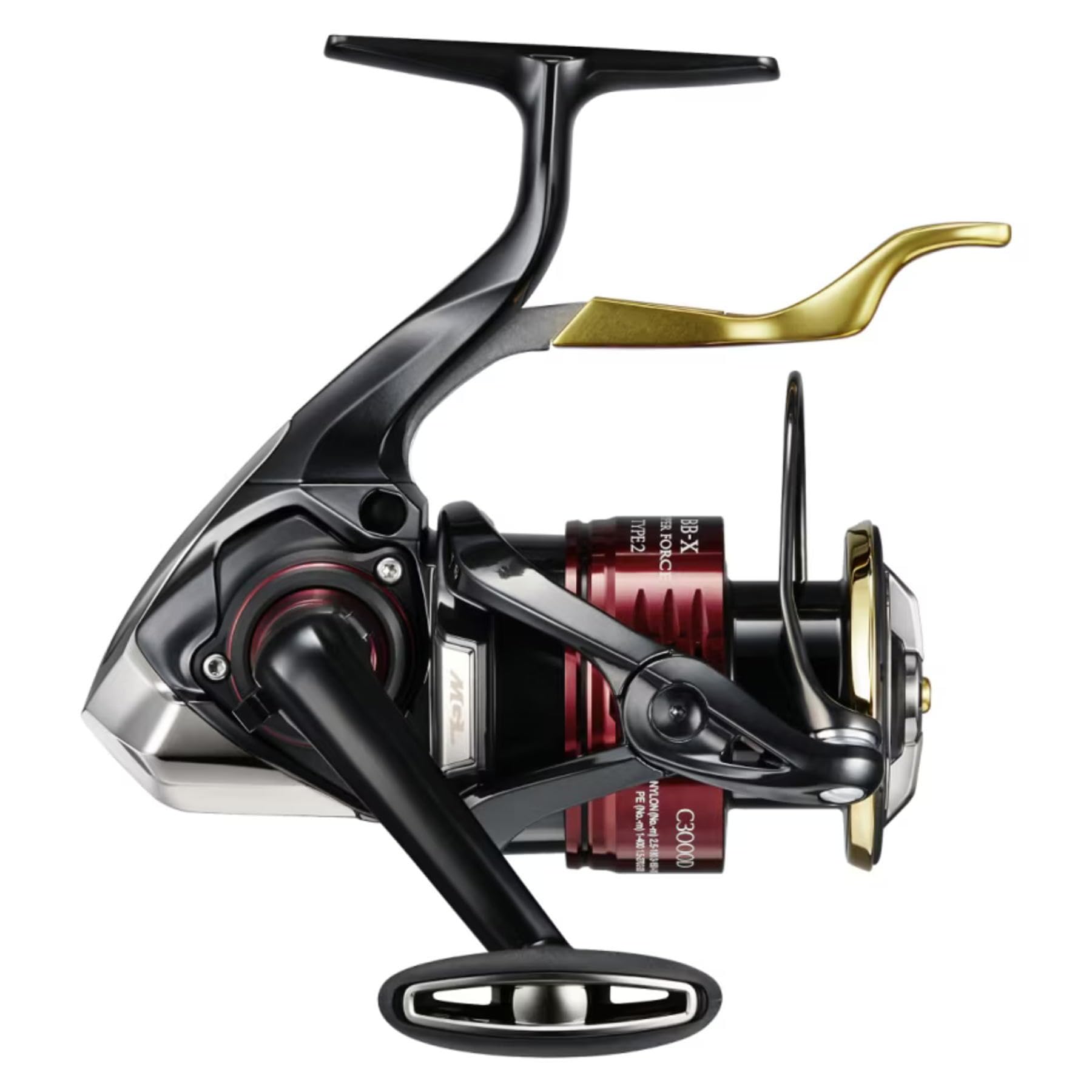 シマノ(SHIMANO) スピニングリール 25 BB-Xハイパーフォース タイプ2 C3000DXG S R (右)