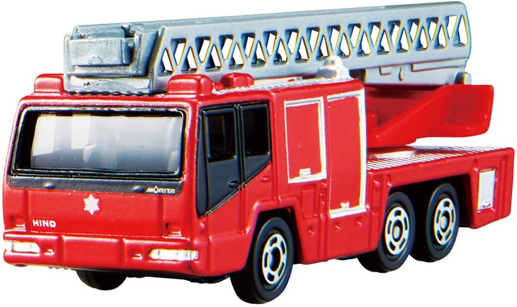 Tomica World Tomica Vehicle Town Transforming Ladder Fire Truck (with Tomica) - BanzaiHobby