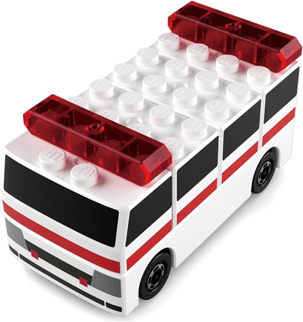 Tomica Plarail Block Ambulance
