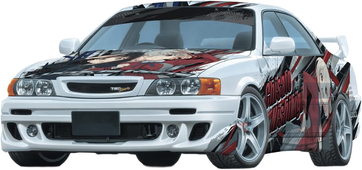 Aoshima 1/24 The Tuned Car No.IT-02 Lycoris Recoil TRD JZX100 Chaser 98 (Toyota)