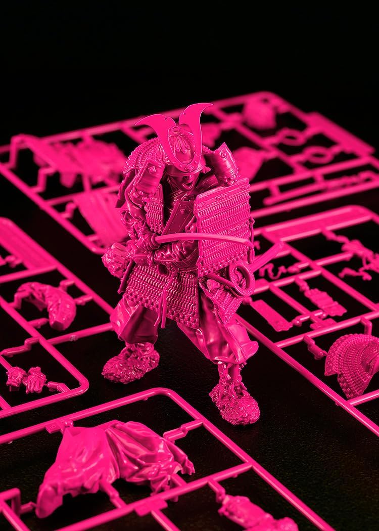 Max Factory PLAMAX 1/12 Kamakura Period Armored Warrior Pink Color Edition, Tsubaki - BanzaiHobby
