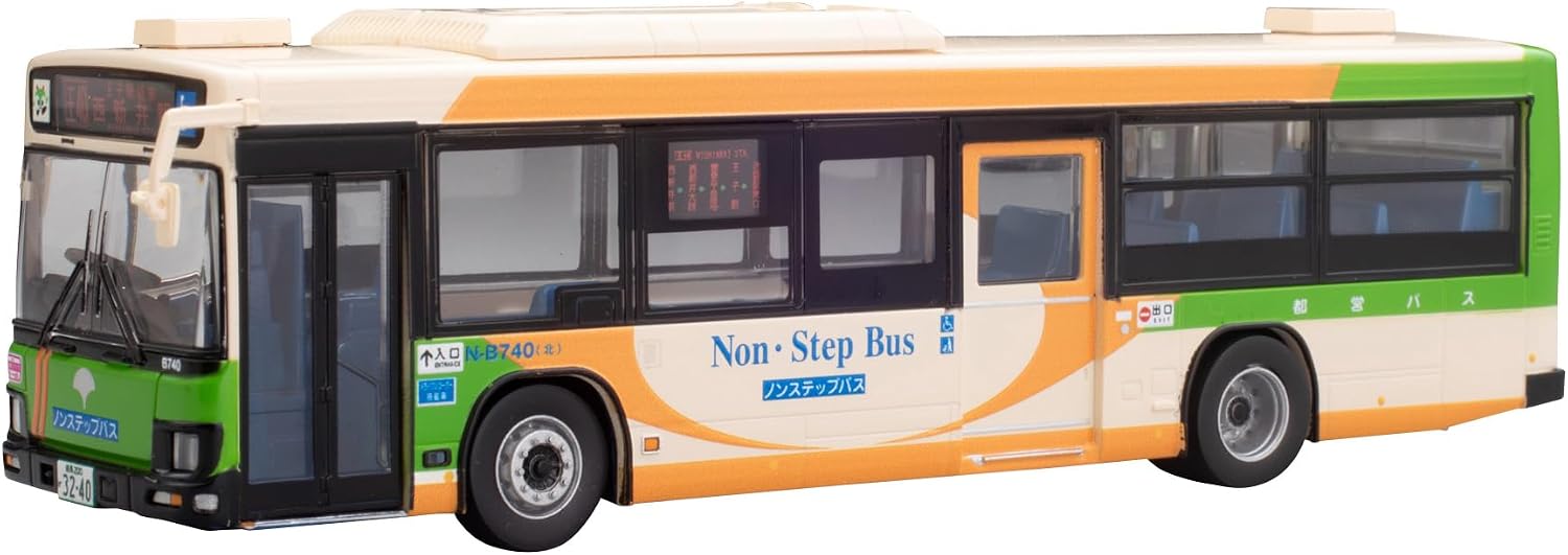 TOMYTEC JH004-2 (HO Scale) National Bus Collection 80 Tokyo Metropolitan Bureau of Transportation - BanzaiHobby