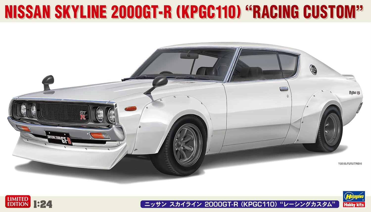 Hasegawa 20772 1/24 Nissan Skyline 2000GT-R (KPGC110) Racing Custom