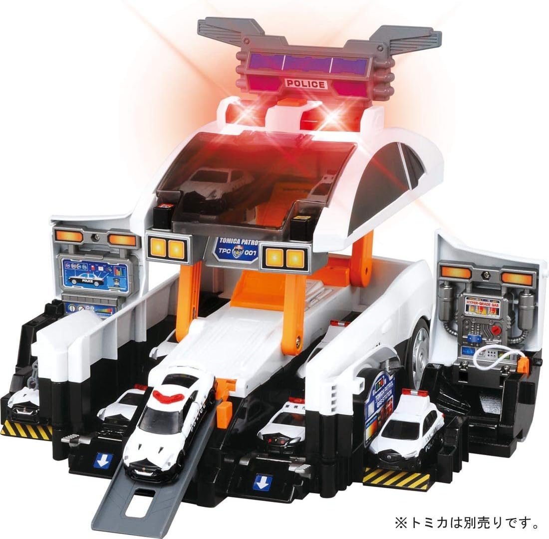 Tomica World Big Transformation! Big Patrol Car
