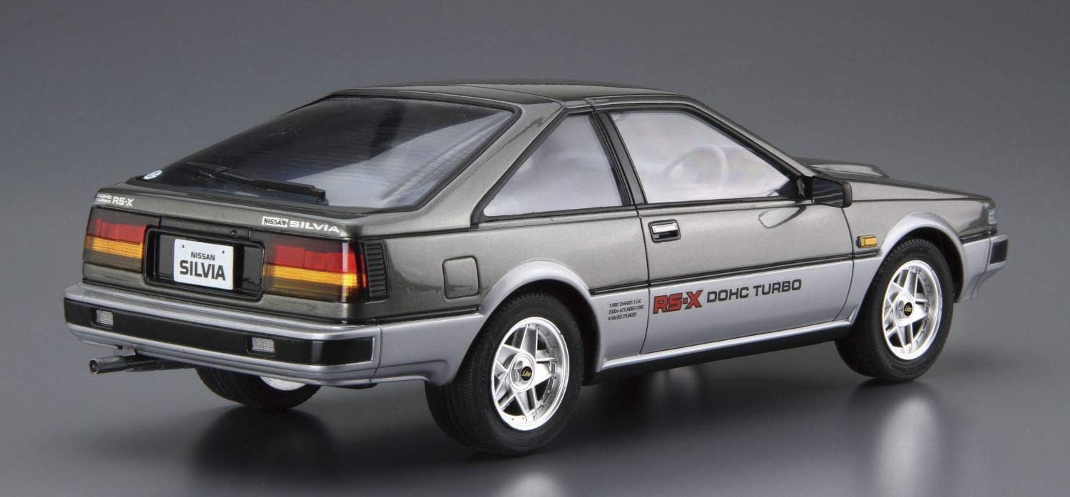 Aoshima 1/24 The Model Car No. 84 Nissan S12 Silvia/Gazelle Turbo RS-X '84 - BanzaiHobby