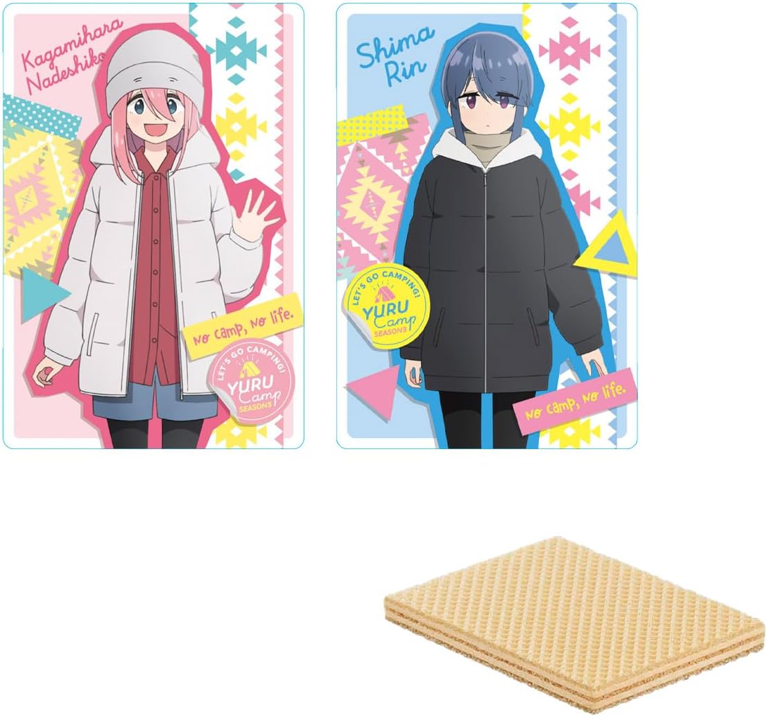 Bandai Yuru Camp Season 3 Wafers (1Box 20pcs) - BanzaiHobby