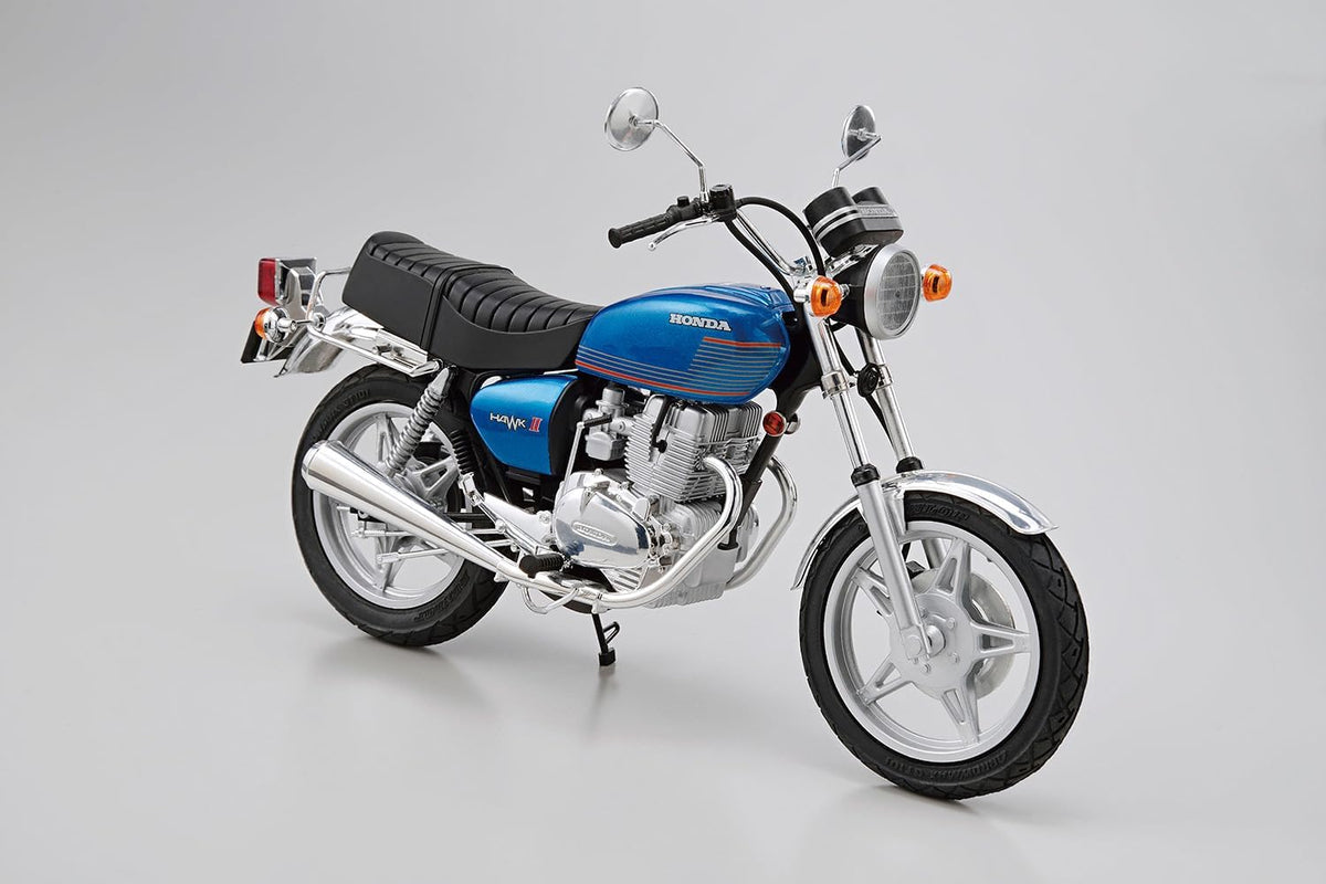 Aoshima 1/12 The Bike No.15 Honda CB400T HAWK-II '77