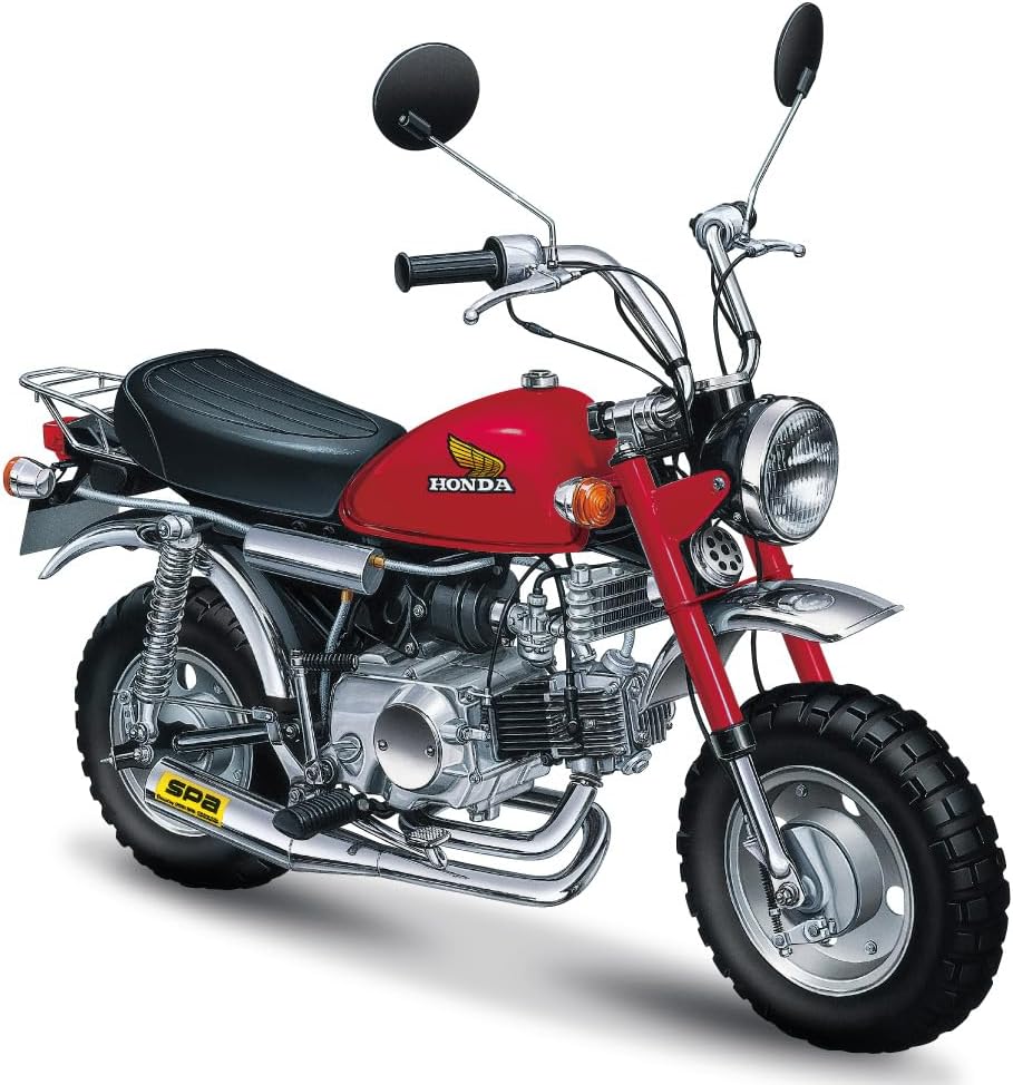 Aoshima 068922 1/12 Bunka Kyozai The Bike Series No.72 Honda Z50J Monkey '78 Custom Takekawa Specifications Ver.2 - BanzaiHobby