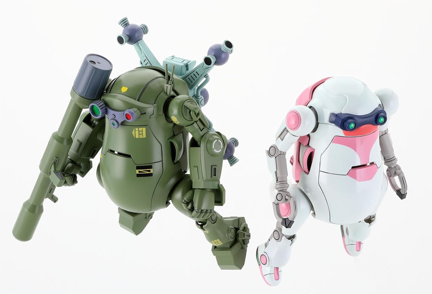 Hasegawa 64819 1/35 MechatroWeGo VOTOMS Collaboration Series Vol.5 Round Mover & Fyana (Set of 2) - BanzaiHobby