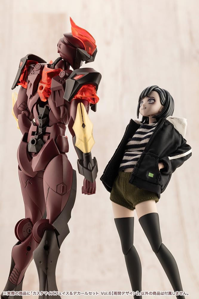 Kotobukiya JK059 1/10 Customized Face & Decal Set Vol.6 [Designed by Amaai] (Sousai Shojo Teien) - BanzaiHobby