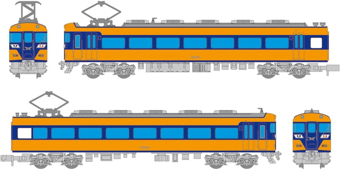 TOMYTEC Railway Collection Kinki Nippon Railway 18200 Series 2-Car Set