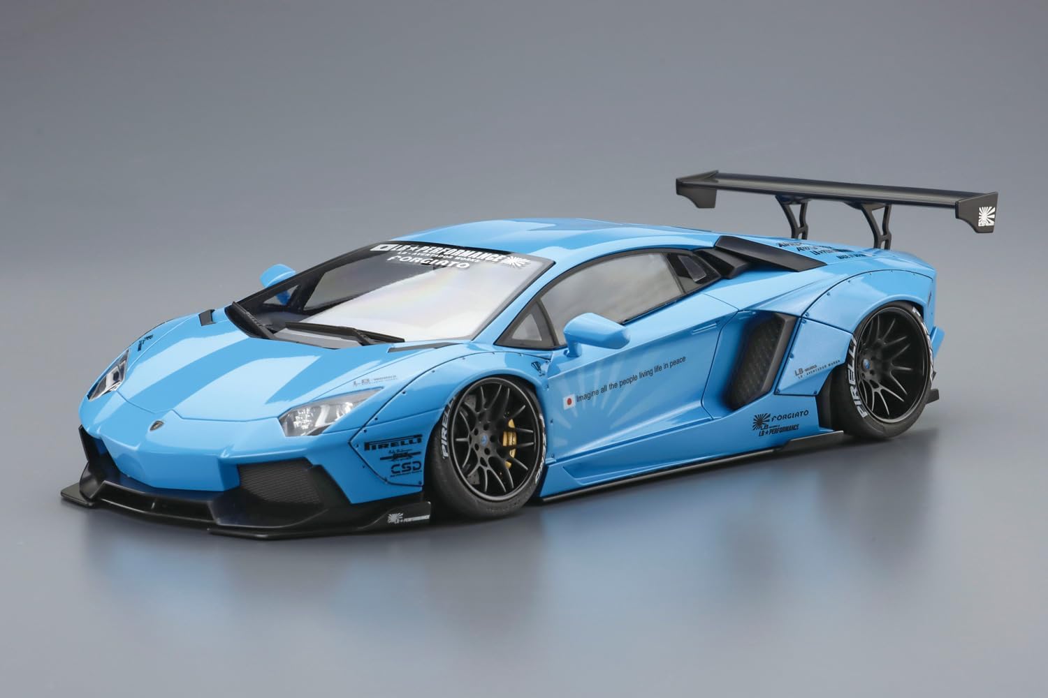 Aoshima 1/24 Liberty Walk No.17 LB Works Lamborghini Aventador Ver.1