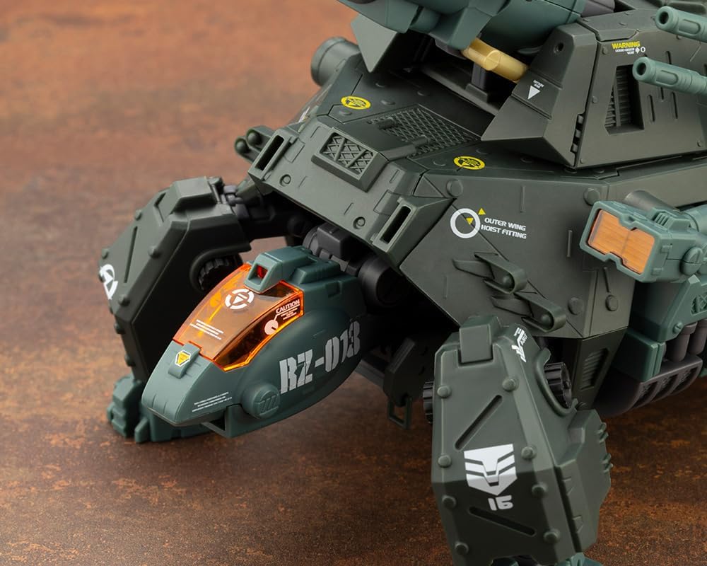 Kotobukiya ZD189 1/72 HMM Zoids RZ-013 Canon Tortoise Marking Plus Ver.