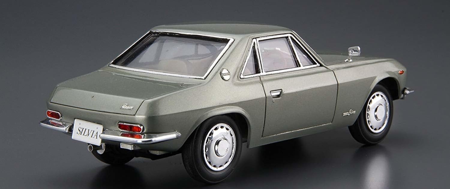 Aoshima 1/24 The Model Car Series No.66 Nissan CSP311 Silvia '66 - BanzaiHobby