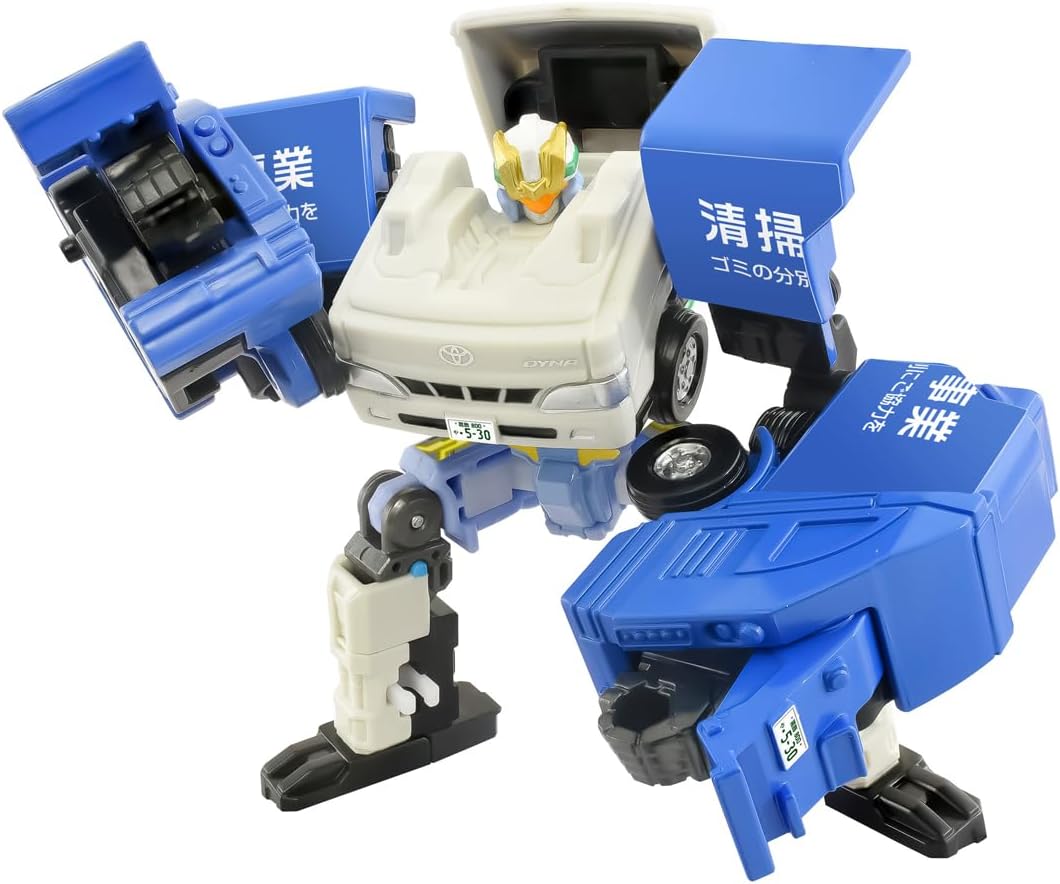 Tomica Job Laborer TJB07 Clean Braver Toyota Dyna Cleaning Truck - BanzaiHobby