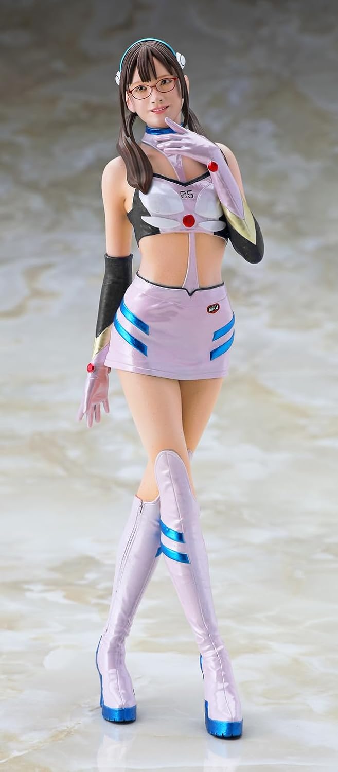 Hasegawa SP660 1/12 12 Real Figure Collection Evangelion Racing Circuit Mate Yukino Runa/Makinami Mari Illustrious