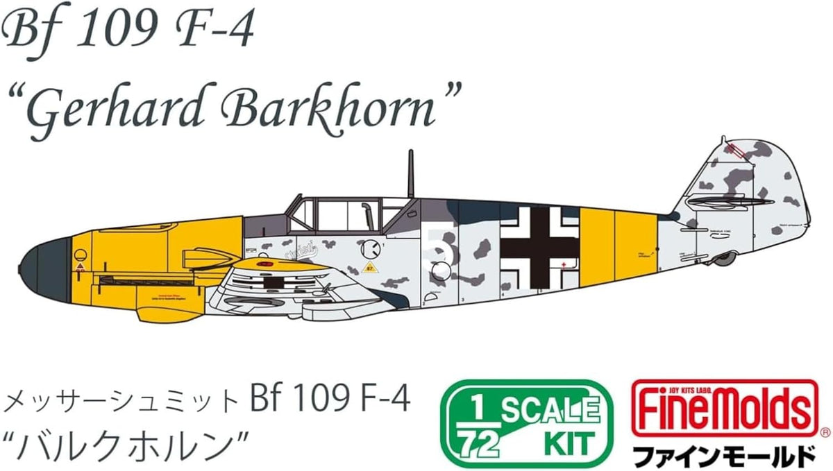 Fine Molds LW06 1/72 Messerschmitt Bf 109 F-4 Barkhorn
