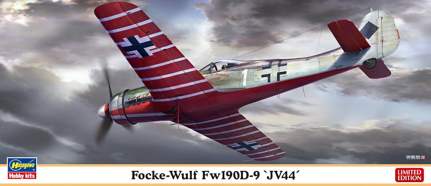 Hasegawa 02539 1/72 Focke-Wulf Fw190D-9 JV44