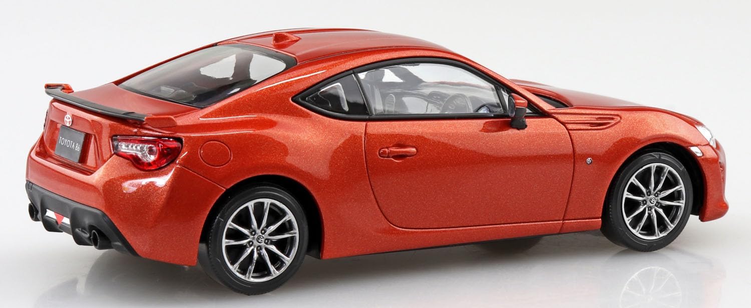 Aoshima 1/32 Easy Plastic Snap Kit No.08-OR Toyota 86 Orange Metallic - BanzaiHobby