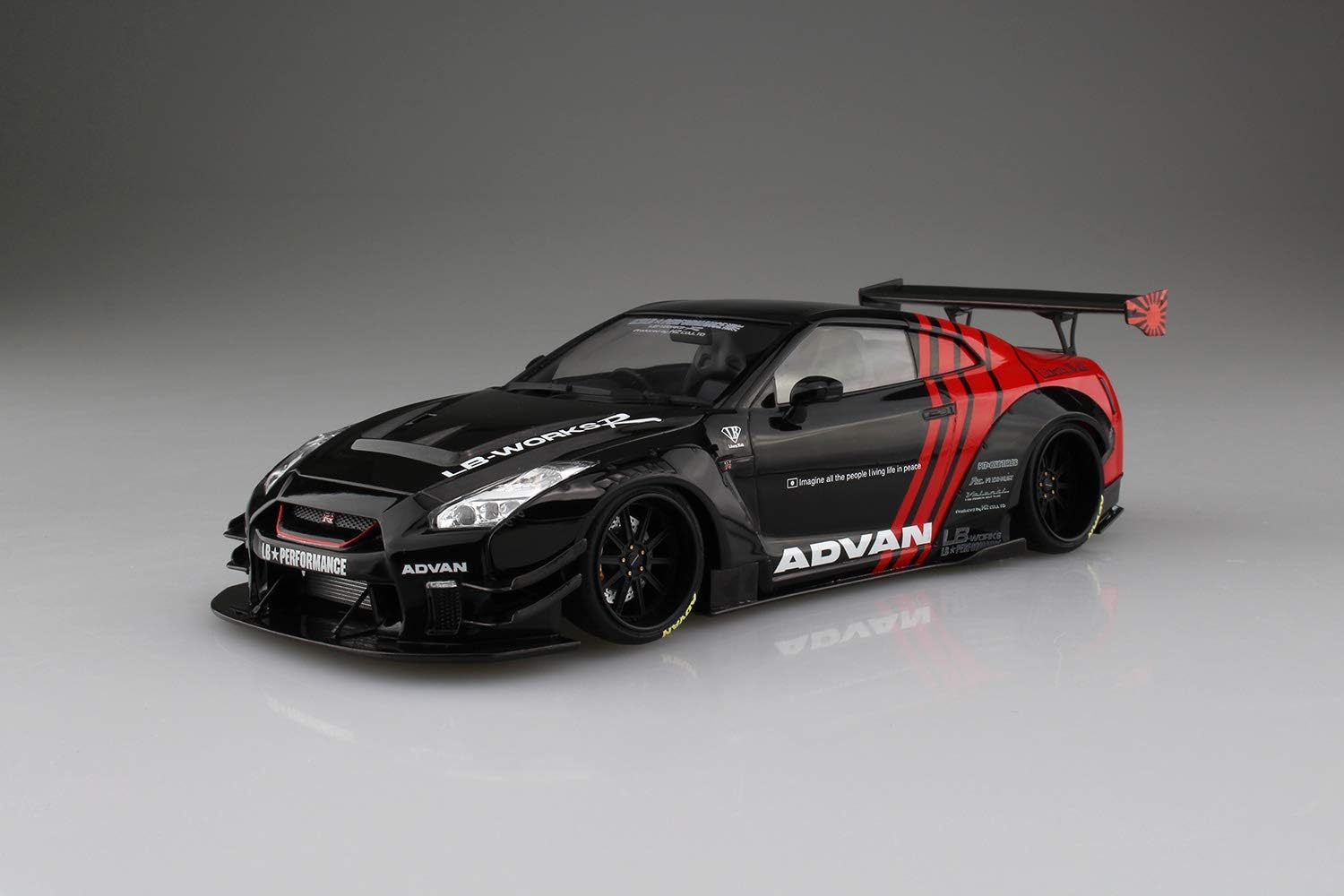Aoshima 1/24 Liberty Walk No.13 LB Works R35 GT-R Type 2 Ver.2 - BanzaiHobby