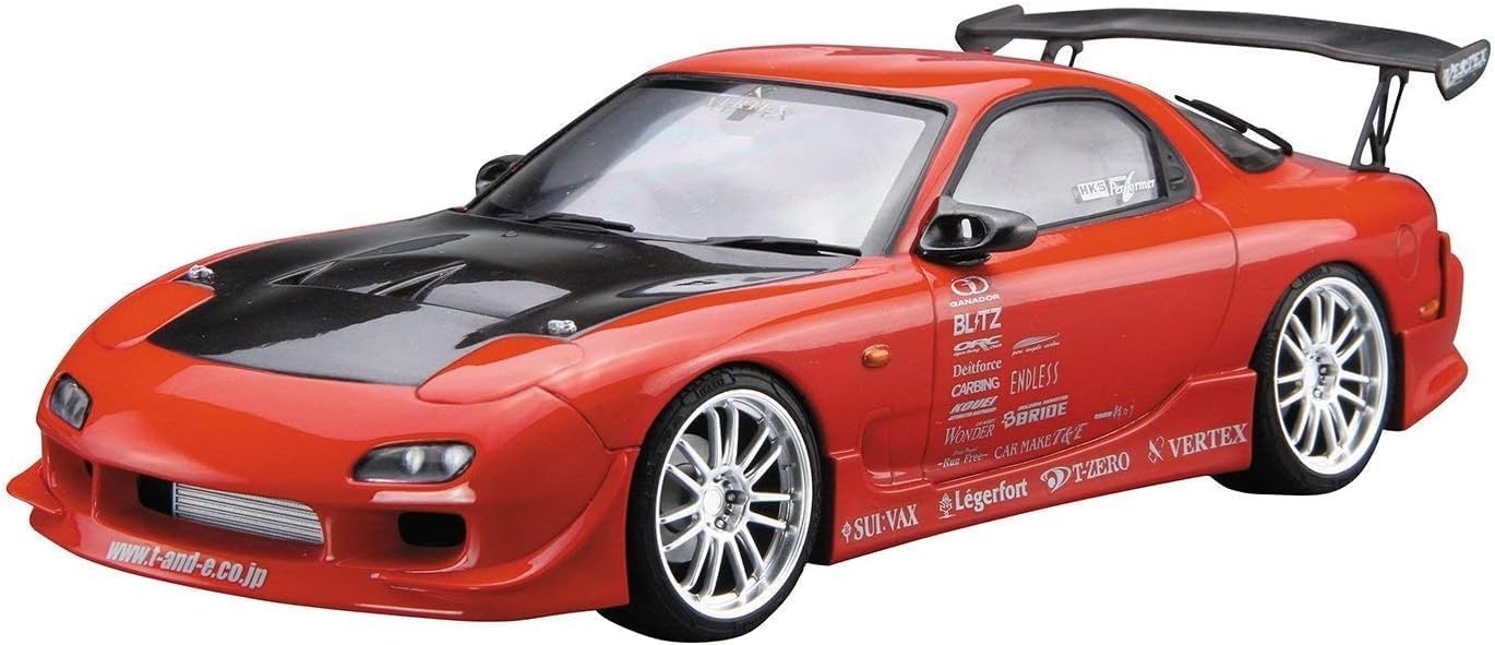 Aoshima 1/24 The Tuned Car No.09 VERTEX FD3S RX-7 '99 (Mazda)