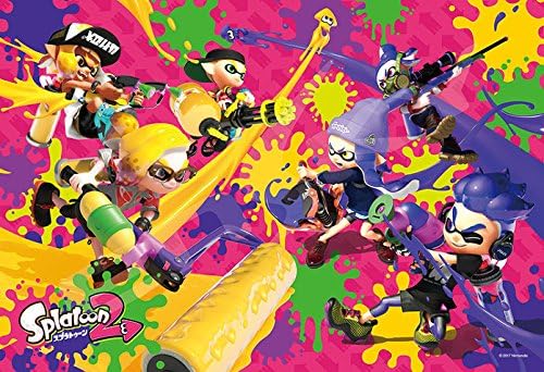 Ensky 300-1195 Splatoon 2 Turf War - Splatoon (Puzzle, 300 Pieces, 26 x 38 cm)