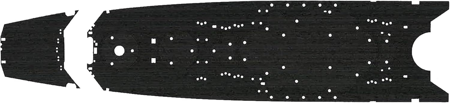 Fujimi WN-1EX-2 1/700 Wave Series Snap Fit No. 1 EX-2 IJN Battleship Yamato Operation Ten-Go/1945 Special Edition