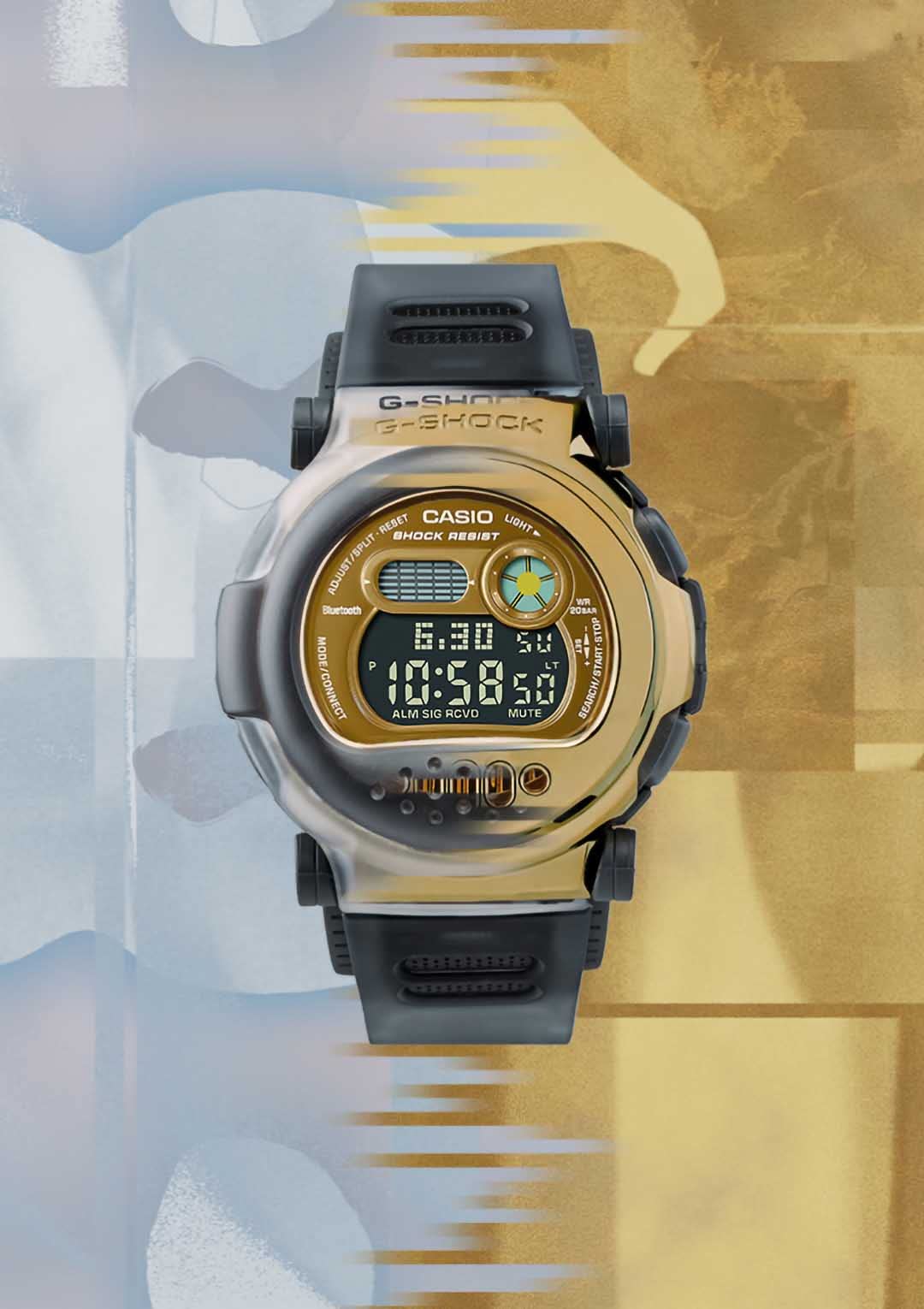[G-SHOCK] [カシオ] 腕時計 【国内正規品】 Bluetooth搭載 G-B001MVB-8JR メンズ グレースケルトン - BanzaiHobby