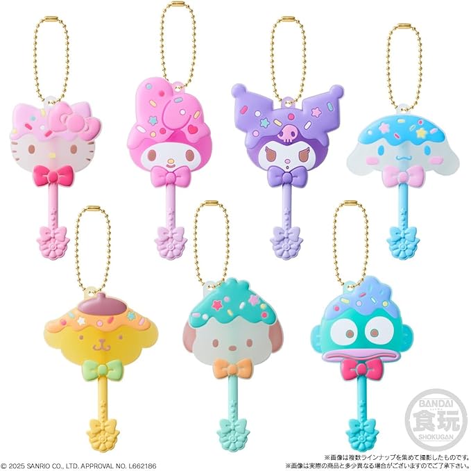 Bandai Lollipop Candy Charm Sanrio Characters (1Box 12pcs) - BanzaiHobby