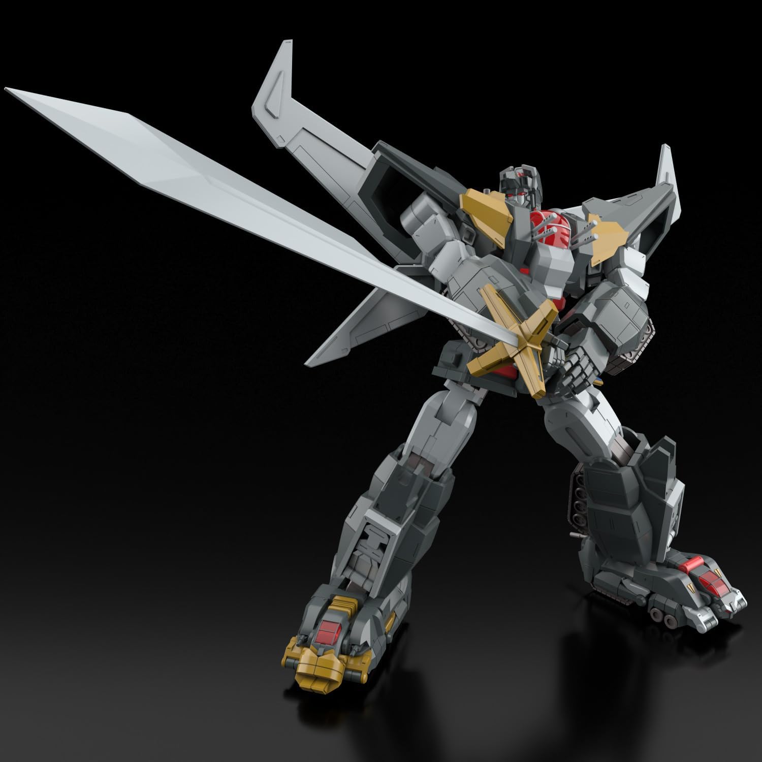 Aoshima ACKS DN-01 Super Beast Machine God Dancouga + Dankuuken Option Parts Set - BanzaiHobby