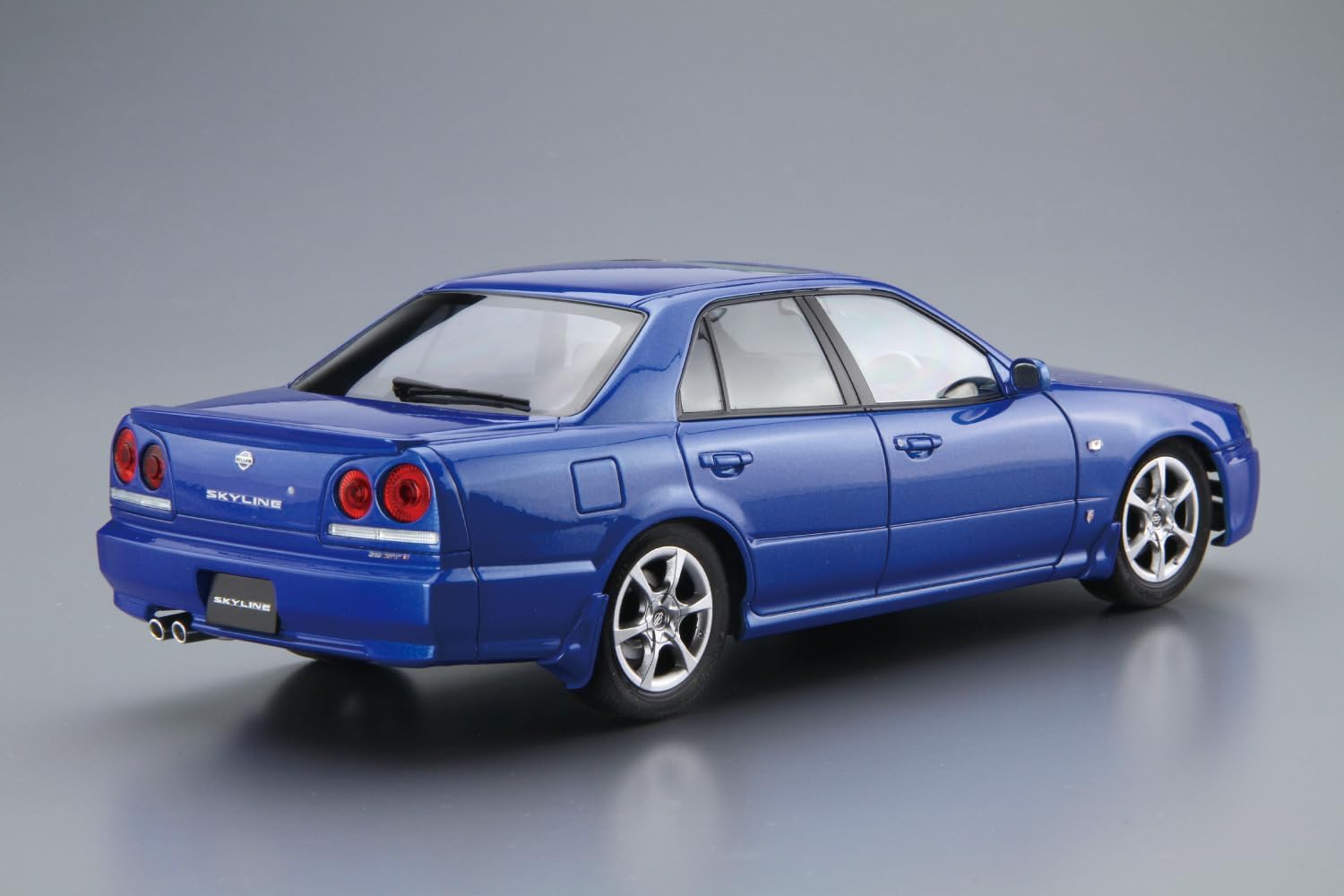 Aoshima 1/24 The Model Car Series No.98 Nissan ER34 Skyline 25GT-X Turbo '98/25GT Turbo '01