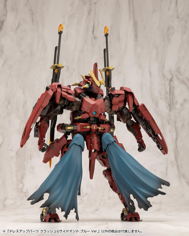 Kotobukiya MO006 M.S.G Modeling Support Goods Dress Up Parts Crash & Side Mantle Blue Ver. - BanzaiHobby