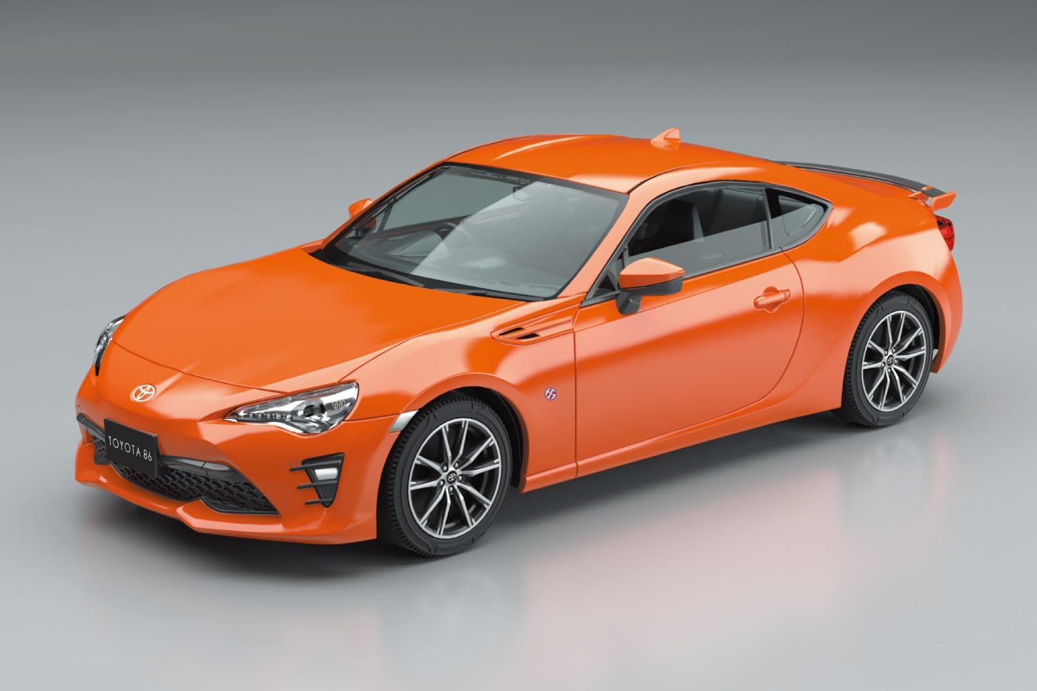 Aoshima 1/32 Easy Plastic Snap Kit No.08-OR Toyota 86 Orange Metallic - BanzaiHobby