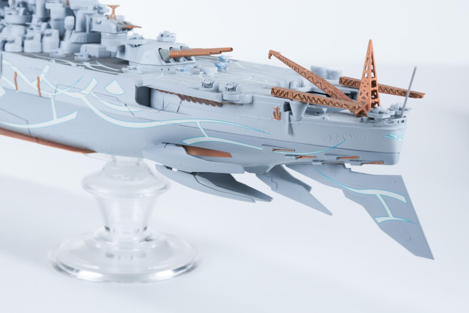Aoshima 1/700 Fleet of Fog Super Battle Ship Yamato (Arpeggio Of Blue Steel)
