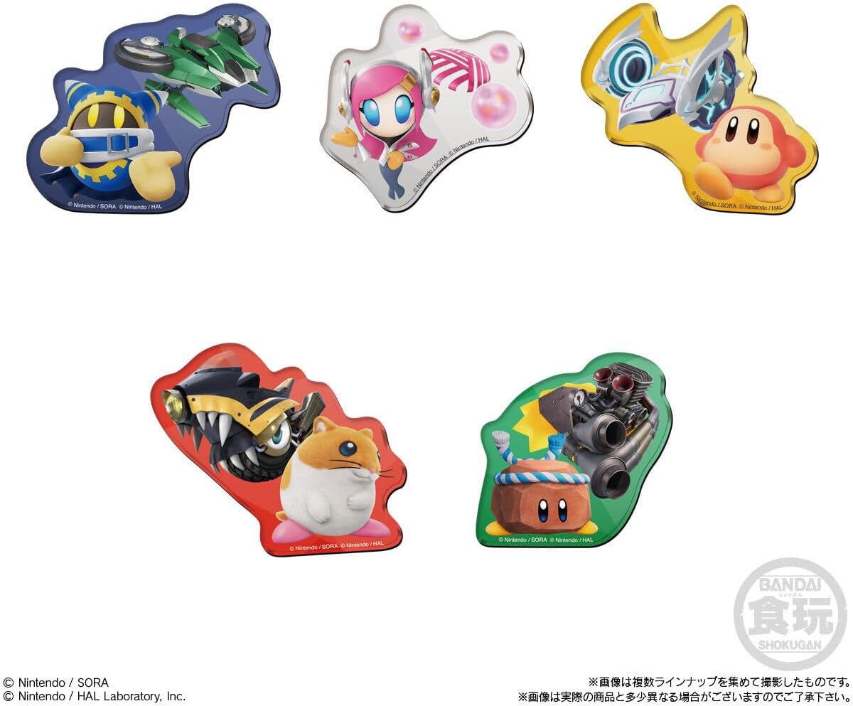 Bandai Kirby Air Riders Chara Magnets 1Box (14pcs) - Bandai Candy Banzai Hobby