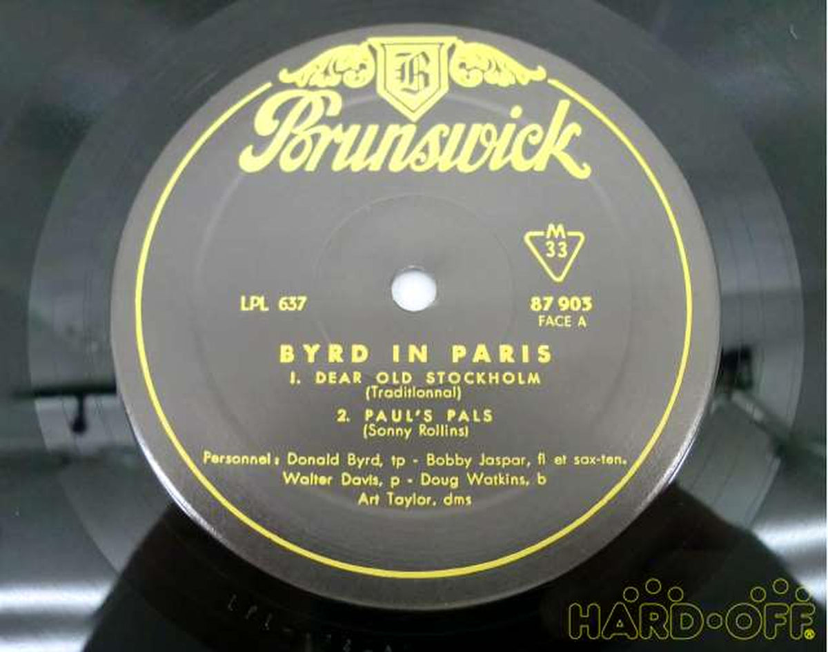 BRUNSWICK THE DONALD BYRD QUINTET/BYRD I 87 903