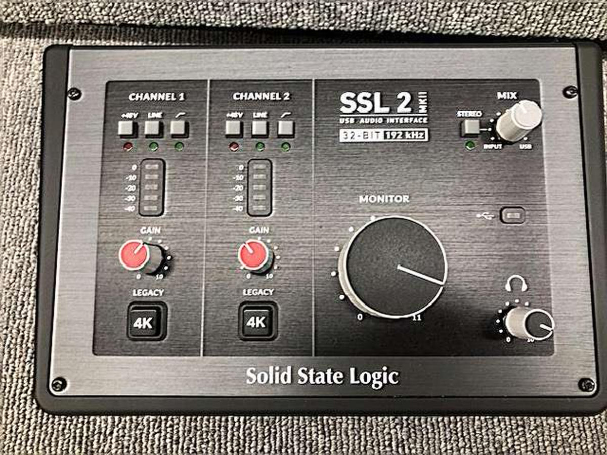 SOLID STAGE LOGIC Audio Interface: SSL2 MKII.