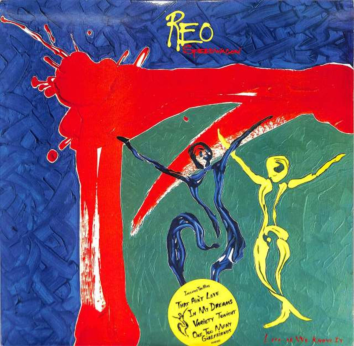 EPIC REO Speedwagon 'LIFE AS WE KNOW IT' FE40444