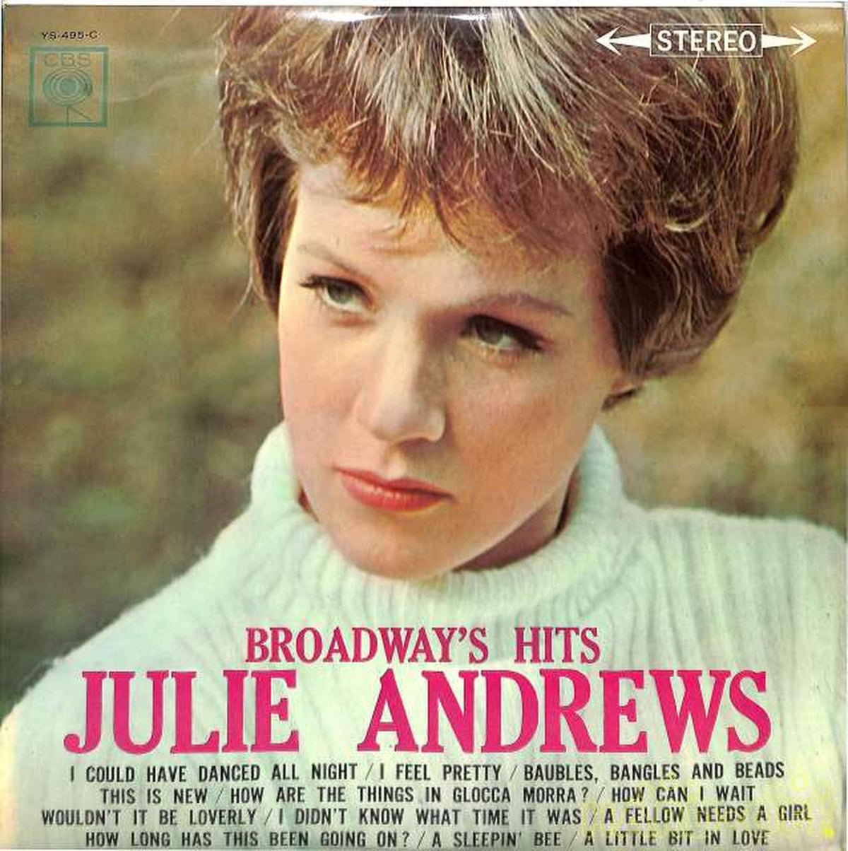 Nippon Columbia Julie Andrews "Musical Album" YS-495-C