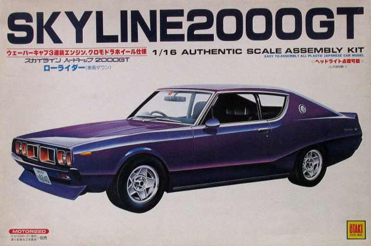 Northern Flycatcher 1/16 Skyline Hardtop 2000GT Rollei Motorized Kit [OT3-142] - Banzai Thrifting | BanzaiHobby