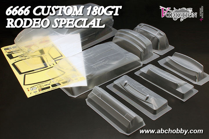ABC Hobby 67164 1/10 180GT Rodeo Special Rocket Bunny - ABC Hobby Banzai Hobby