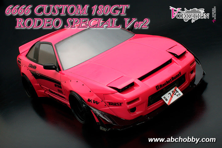 ABC Hobby 67166 1/10 180GT Rodeo Special Rocket Bunny V2 - ABC Hobby Banzai Hobby