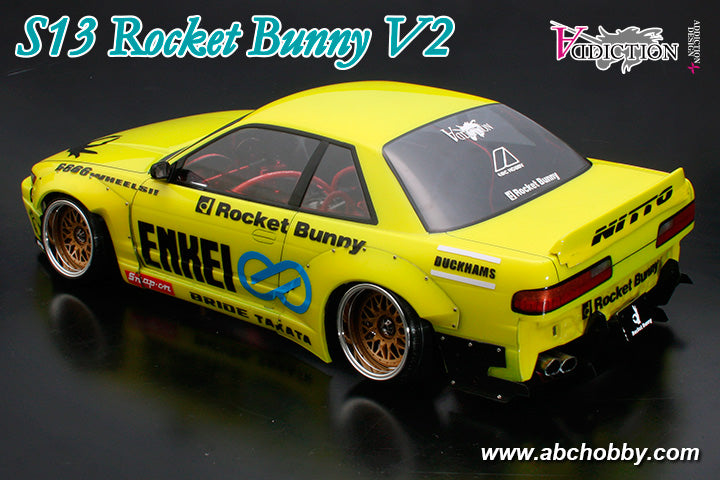 ABC Hobby 67174 1/10 S13 Silvia Rocket Bunny - ABC Hobby Banzai Hobby