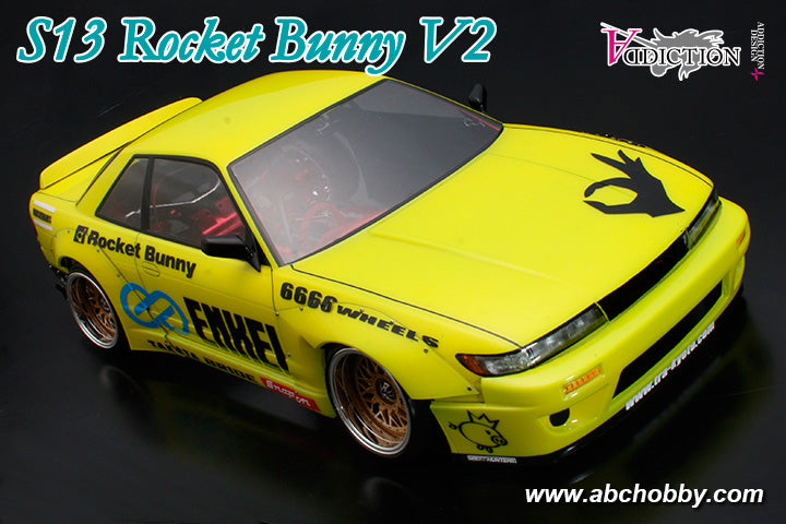 ABC Hobby 67174 1/10 S13 Silvia Rocket Bunny - ABC Hobby Banzai Hobby