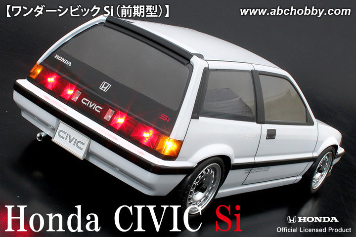 ABC Hobby 67325 1/10 01 Super Body Mini Wonder Civic Si (Early Model) - BanzaiHobby