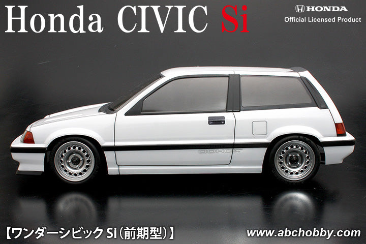 ABC Hobby 67325 1/10 01 Super Body Mini Wonder Civic Si (Early Model) - BanzaiHobby
